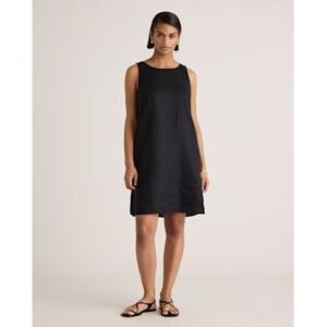 Quince Black Sleeveless Dress